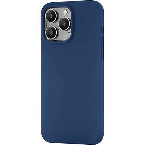 Чехол для смартфона uBear Touch Mag Case, iPhone 15 Pro, MagSafe, силикон, темно-синий