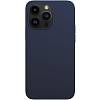 Фото — Чехол для смартфона vlp Silicone case with MagSafe для iPhone 14 Pro, темно-синий