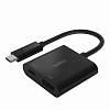 Фото — Адаптер Belkin USB-C/HDMI + Charge Adapter, 60Вт, черный