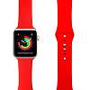 Фото — Ремешок для смарт-часов Apple Watch 38/40 mm LYAMBDA ALTAIR, силикон, красный