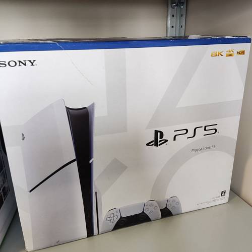 Игровая приставка Sony PlayStation 5 Slim (2 геймпада), белый (уценка)