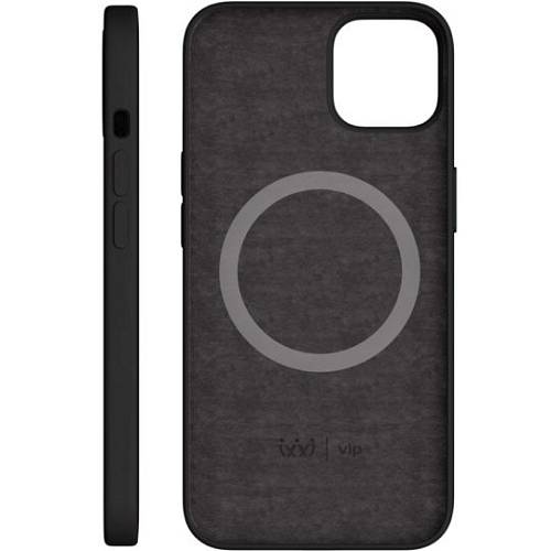 Чехол для смартфона vlp Silicone case with MagSafe для iPhone 13, черный