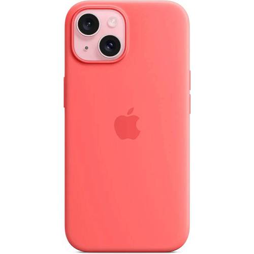 Чехол для смартфона iPhone 15 Silicone Case with MagSafe, Guava