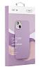 Фото — Чехол для смартфона vlp Silicone case with MagSafe для iPhone 13, фиолетовый