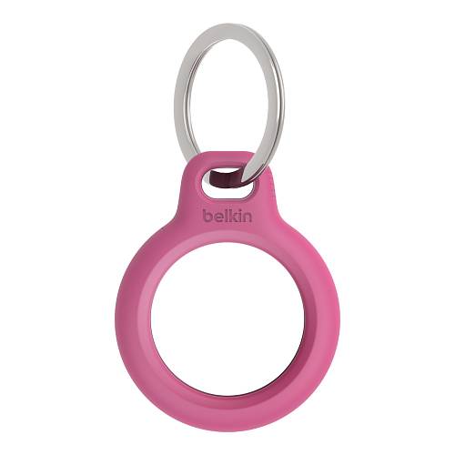 Брелок Belkin с кольцом для Apple AirTag, розовый