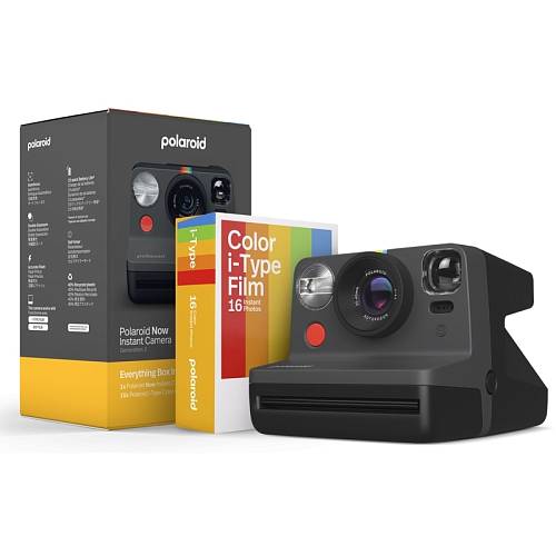 Фотопринтер Polaroid Everything Box Now Gen 2, черный