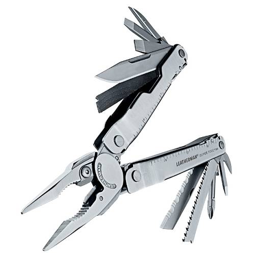 Мультитул Leatherman SUPER TOOL 300, серебристый (блистер)