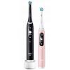 Фото — Электрическая зубная щетка Oral-B iO6 DuoPack, черный + розовый