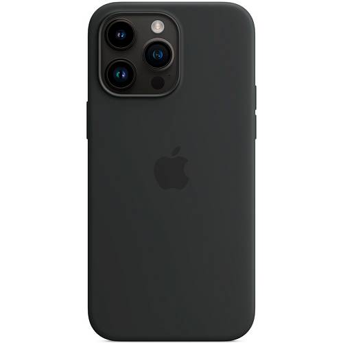 Чехол для смартфона iPhone 14 Pro Max Silicone Case with MagSafe, «темная ночь»