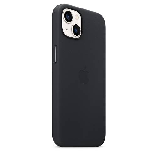 Чехол для смартфона MagSafe для iPhone 13 mini, кожа, «тёмная ночь»