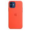 Фото — Чехол для смартфона Apple MagSafe для iPhone 12/12 Pro, cиликон, «солнечный апельсин»