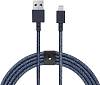 Фото — Кабель Native Union Belt Cable USB на Lightning, 3 м, индиго