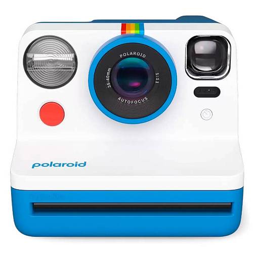 Фотопринтер Polaroid Now Gen 2, синий/белый