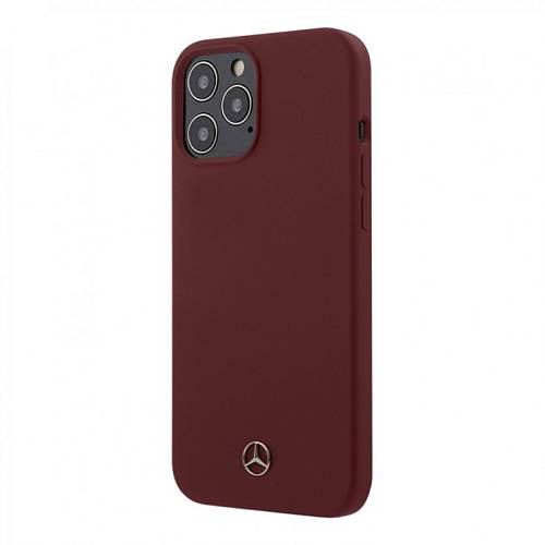 Чехол для смартфона iPhone 12/12 Pro CG Mobile Mercedes Liquid silicone Hard, красный