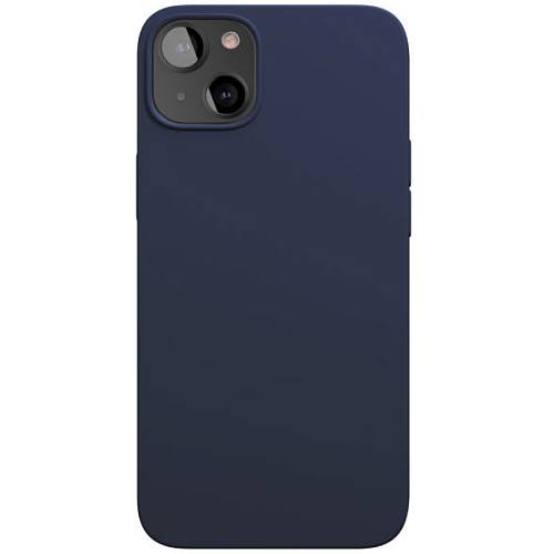 Чехол для смартфона vlp Silicone case with MagSafe для iPhone 13, темно-синий